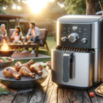 Delonghi Multifry Classic FH1163/1 vs. Cosori CAF-P583S Digitale Heißluftfritteuse outdoor mit Hühnerhaxen