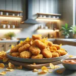 Chicken-Nuggets mit Cornflakes