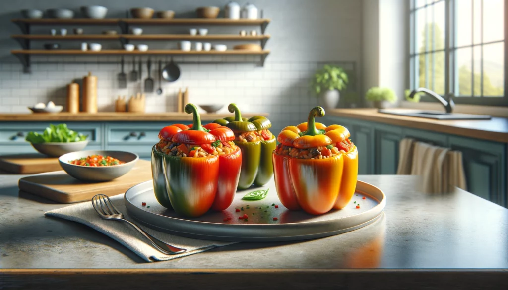 Gefüllte Paprika
