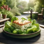 Gratinierter Ziegenkäse auf Feldsalat