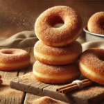 Gebackene Donuts mit Zimtzucker