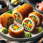 Airfryer-Sushi-Rollen mit Gemüse