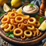 Knusprige Calamari mit Zitronen-Aioli