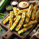 Knusprige Zucchini-Pommes mit Parmesan