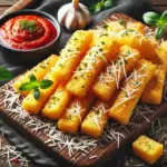 Polenta-Sticks mit Parmesan